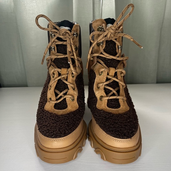 Sorel Women’s Brex Heel Cozy Lace Waterproof Boot Size 9.5 NEW - Picture 3 of 14